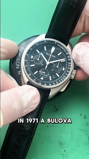The Watch That Saved Apollo 15! 🚀 Bulova Lunar Pilot