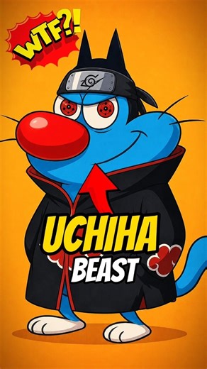 “Oggy Became Edo Tensei Master 😳🔥 | Naruto X Oggy Crossover
