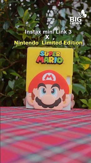 🎮instax mini Link 3 | Nintendo Edition🍄Portable smartphone printer, fast printing, perfect for yo...