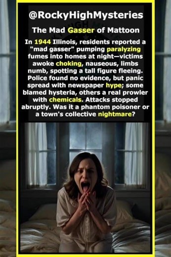 The Mad Gasser of Mattoon #history #horror #scary