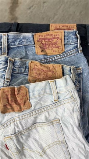 Vintage Levi’s 501 From a Fresh Bale 👖 | Levi’s 501 Thrift Find