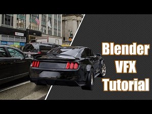 Blender VFX Tutorial: Rig & Animate a Realistic Car in Real Background