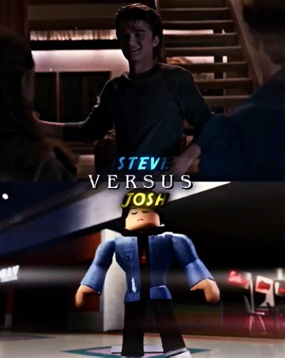 Steve (S1) Vs Josh #1v1#vs#roblox#strangerthings#splashtoons#wis#fyp#shorts