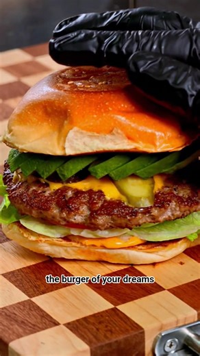 Beef Hamburger The process of making delicious food #Burger #Beef #asmrsounds #food