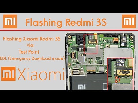 Flashing Xiaomi Redmi 3S/Prime/3X | EDL | Test Point