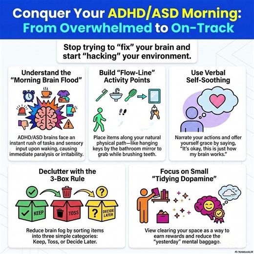 Sensory Sensitivity and Morning Overload: Daily Habits That Help with ADHD and ASD