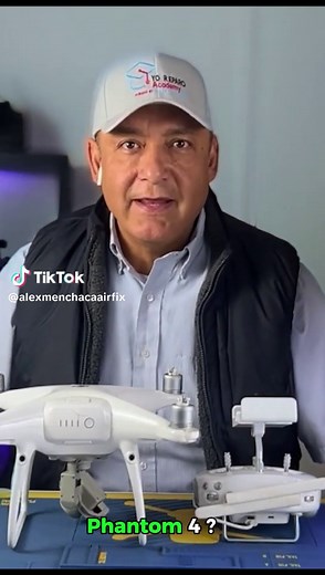 Vinculación del Dron Phantom 4 con su Control Remoto