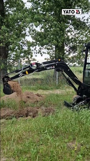 Koparka YATO YT-86300 #yato #builder #excavator #garden #groundwork
