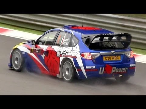 Subaru Impreza WRC2008 (S14) - In Action with Pure Sounds