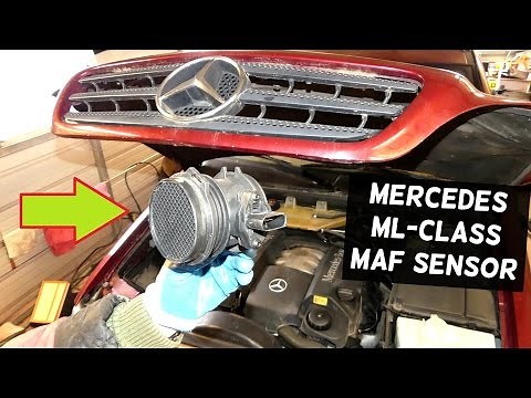 MERCEDES W163 MAF SENSOR MASS AIR FLOW SENSOR REPLACEMENT ML320 ML430 ML500 ML350