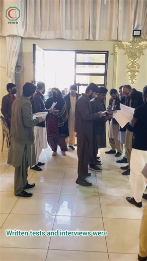 Quetta: Written tests and interviews were conducted for the vacant positions of District Manager (DM), Finance Officer, and Monitoring & Evaluation (M&E) Officers. Chief Executive Officer, PPHI-B, Chief Operating Officer (COO), along with Head Office managers and Officers supervised the assessment process and reviewed test papers to ensure transparency and a merit-based selection process. Chief Secretary Balochistan CMDU Balochistan Health Department, Balochistan. Health Department Balochistan M