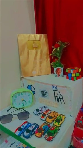 golden play button unboxing ✨️ #short#finaly I got it 👍 😎 #