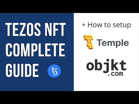 How Setup wallet & OBJKT profile, Buy & sell NFTs | Tezos NFT Guide