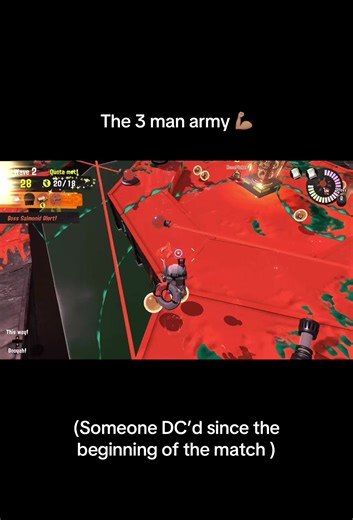 We completed all three waves btw #splatoon3 #nintendo #splatoon #salmonrunsplatoon #bored