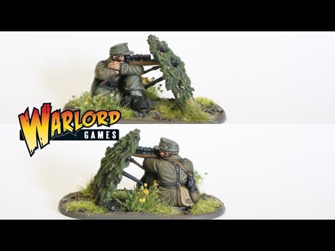 How to Paint Bolt Action Josef Sepp Allerberger