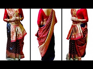 বাঙালি স্টাইলএ বিয়ের শাড়ি কিভাবে পরবে 😍 | Bengali Style Bridal Saree Draping