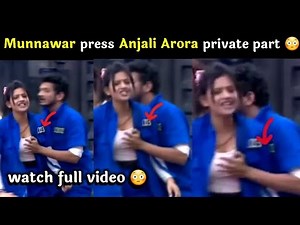 Anjali Arora Touch private parts || Anjali Arora Lock upp Viral video