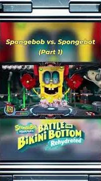 Spongebob Takes On His Evil Robot Clone Pt 1....#capcut #gameplay #xboxone #spongebob #fyp