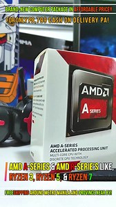 ✨✨ LOWEST PRICE COMPUTERS!! BRANDNEW SYSTEM UNITS STARTS @4,999 AND COMPUTER SETS @8,799✨✨ ✨✨ CASH ON DELIVERY AND FREE SHIPPING ✨✨ ✨✨ INSTALLMENT AVAILABLE ✨✨ ✨✨ LOWEST IN THE MARKET. DARE TO COMPARE ✨✨ ✨✨ HAVE YOUR OWN GAMING COMPUTER SET OR GAMING SYSTEM UNIT THAT WONT BREAK THE BANK✨✨ ✨✨ AMD A6 A8 ATHLON 3000 RYZEN 3 5 7 INTEL I3 I5 I7 ✨✨ GRAB YOURS NOW✨✨ ✨✨ Shop Now Pay Later ✨✨ ✨✨ ReadY to use and plug and play ✨✨ PM US FOR MORE DETAILS! MANY UNITS AVAILABLE ✨ AMD A6-7480 3.50GHZ with Rade