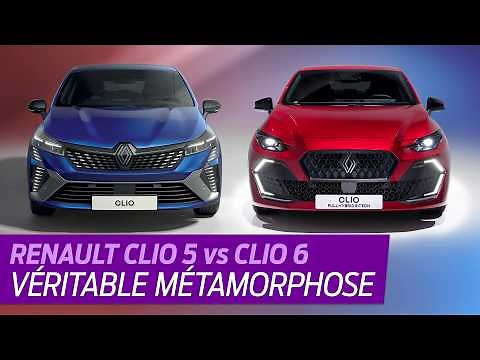 Renault Clio 6 (2025) : tout ce qui change face à la Clio 5
