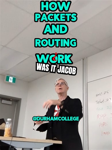 Packet-Game in my #classroom @durhamcollege #networking #cisco #it #computerscience #professor #college #durhamcollege