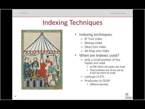 Tuning the Data Warehouse: Indexing Techniques