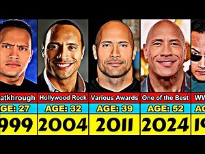 Dwayne Johnson Transformation From 0 to 52 Year Old