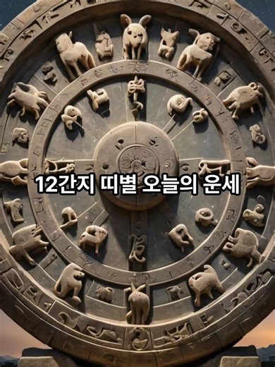#12간지 #띠별운세 #오늘의운세 #유튜브 #구독 #fyp