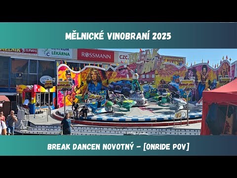 [Mělnické Vinobraní 2025] Break Dance - Novotný [ONRIDE POV 4K]
