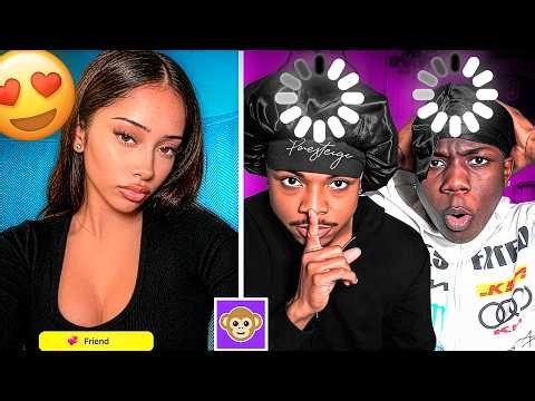 Fake Skipping BADDIES With My Friend That Has Zero Rizz... (ft. Young dabo)