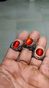 Red crystals #batucincin #chalcedony #jewelry #gemstones | Muhammad Krista