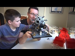 LEGO Apollo 11 Lunar Lander BUILD - Part 2 of 2