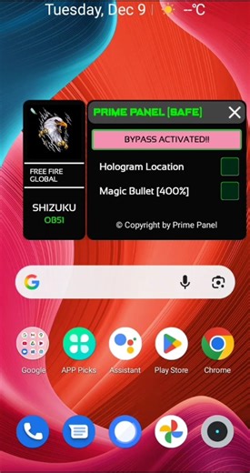 New AntiBan Panel 😮..#shorts