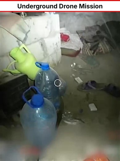 Israeli Drone Enters Hezbollah Tunnel Network #shorts