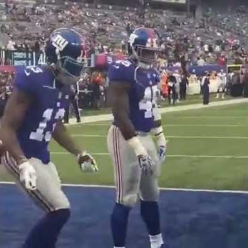 Odell Beckham Jr. Pre Game Dancing