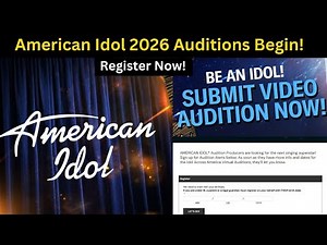 American Idol 2026 Auditions Registration Starts | Season 24 Alert!