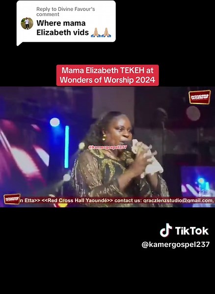 Wonders of Worship 2024 with Mama Elizabeth Tekeh