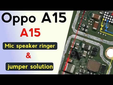 Oppo A15 Mic Speaker Ringer Diagram | Audio Section Repair | Oppo A15 Sound Problem Fix