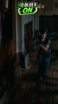 💀🔥 Resident Evil HD Remaster with DLSS5 x2 look AWESOME! 🔥 #dlss5 #shorts #residentevilhdremaster