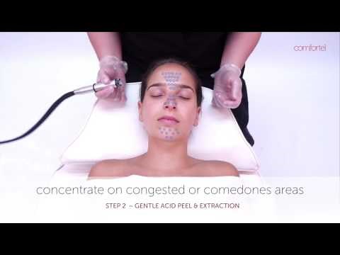 Comfortel AquaGlo 3 Step Facial using Hydradermabrasion/Hydra Microdermabrasion