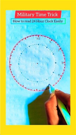 Military Time Trick | 12 Hour to 24 Hour Time Conversion | Easy Maths Trick