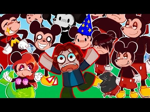 I RAIDED ROBLOX with 500 MICKEYS…