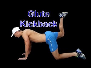 Perfect exercise for Glutes - Glute kickback - Male