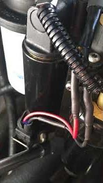 Volvo Penta fuel pump priming