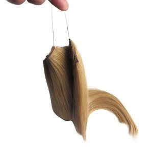 [Hot Item] Free Shipping Fish Line Hair Extensions Human Hair