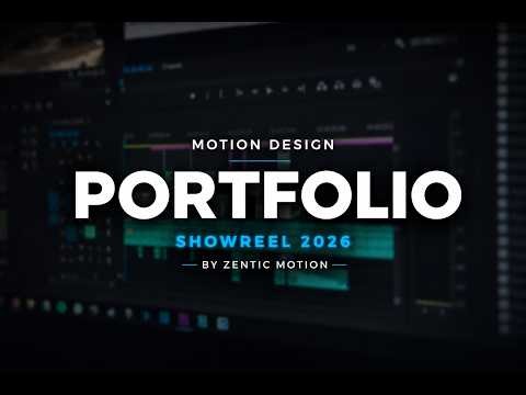 Motion Graphics Showreel 2026 | After Effects & Cinema 4D | Zentic Motion