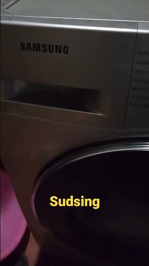 SUD error code on a Samsung washing machine #shorts #viral