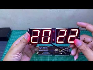 Digital Clock 7 Segment + DS3231SN Using ESP8266 - ESP-12