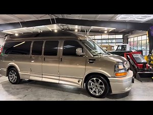 Nine passenger custom conversion van high top explorer stretched length travel vacation ready