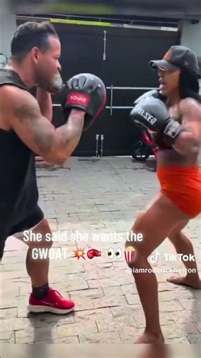 She stated "she's ready for the GWOAT"Clarissa Shields"
